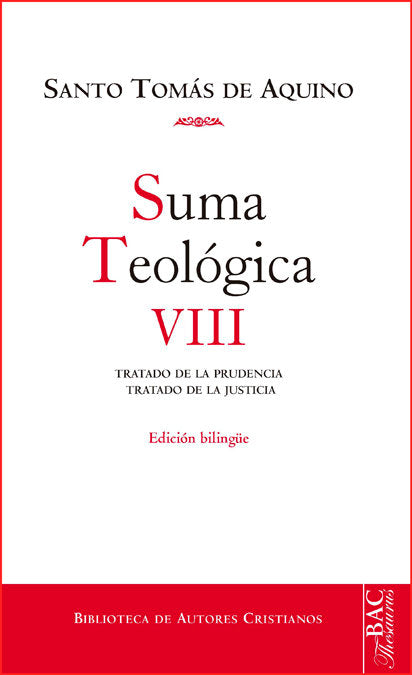 SUMA TEOLOGICA. VIII: 2-2 Q. 47-79, de Santo Tomás de Aquino | portada del libro