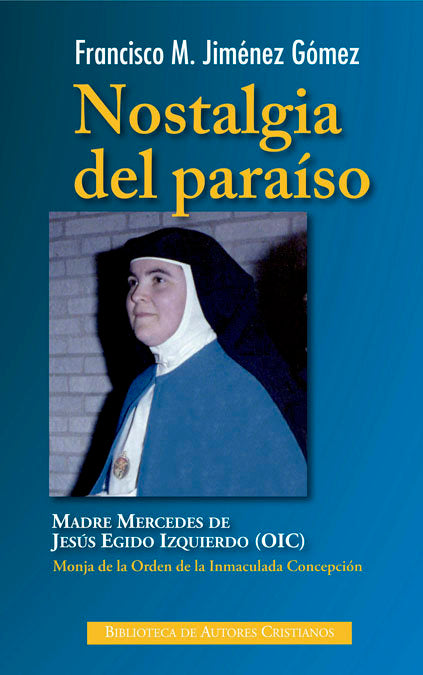 Nostalgia del paraíso, de Jiménez Gómez, Francisco M. | portada del libro