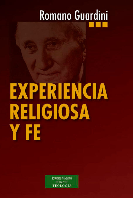 Experiencia religiosa y fe, de Guardini, Romano | portada del libro