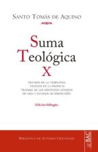 SUMA TEOLOGICA X, de Santo Tomás de Aquino | portada del libro