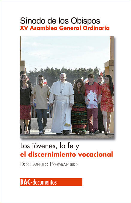 Los jóvenes, la fe y el discernimiento vocacional, de Sínodo de los Obispos | portada del libro
