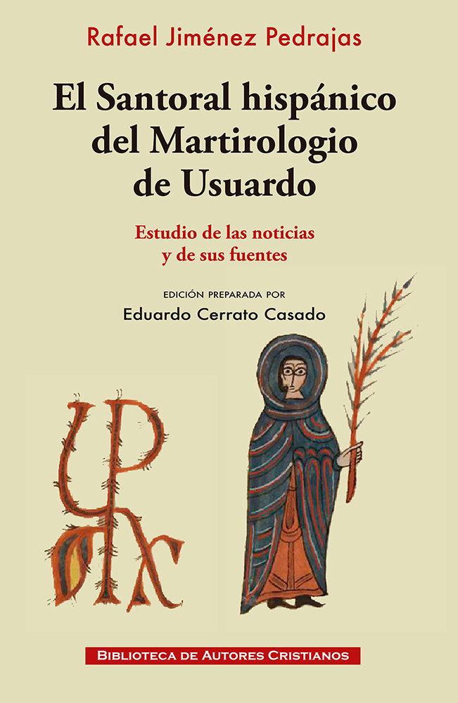 EL SANTORAL HISPANICO DEL MARTIROLOGIO DE USUARDO, de RAFAEL JIMENEZ PEDRAJAS | portada del libro
