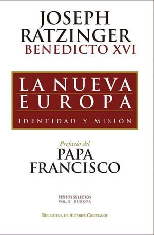 LA NUEVA EUROPA, de JOSEPH RATZINGER | portada del libro