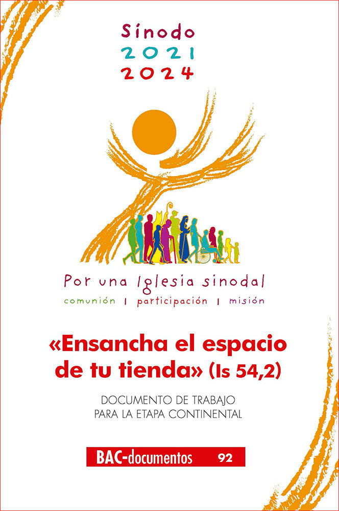 ENSANCHA EL ESPACIO DE TU TIENDA. SINODO 2021-2024 | portada del libro