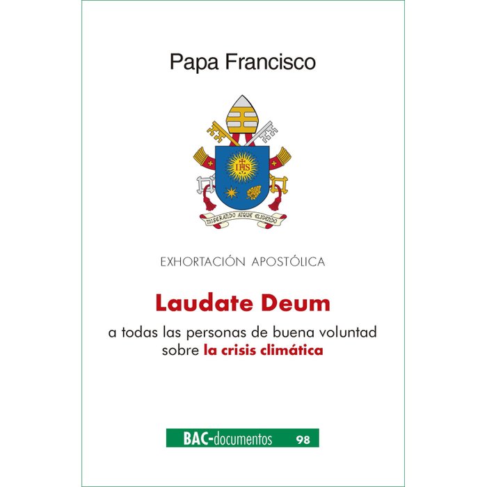 LAUDATE DEUM, de PAPA FRANCISCO | portada del libro