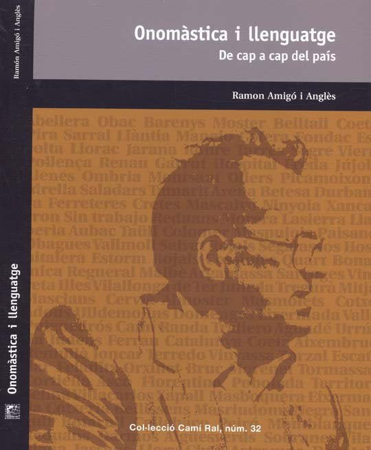 Onomàstica i llenguatge, de Amigó i Anglès | portada del libro