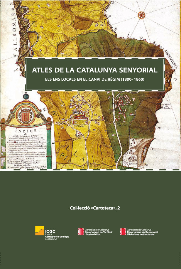 ATLES DE LA CATALUNYA SENYORIAL, de BURGUEÑO RIVERO, JESÚS | portada del libro