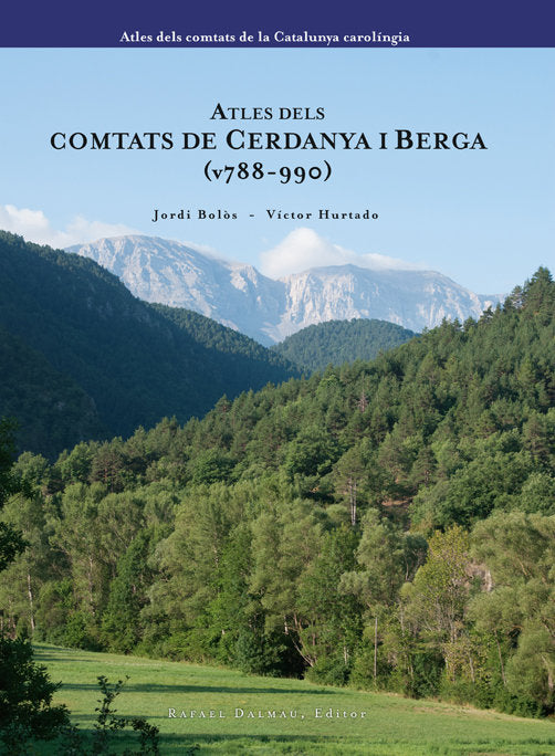 Atles dels comtats de Cerdanya i Berga (v788-990), de Bolòs i Masclans, Jordi | portada del libro