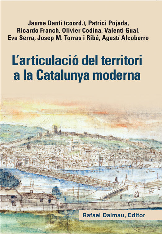 L'articulació del territori a la Catalunya moderna, de Dantí Riu, Jaume | portada del libro