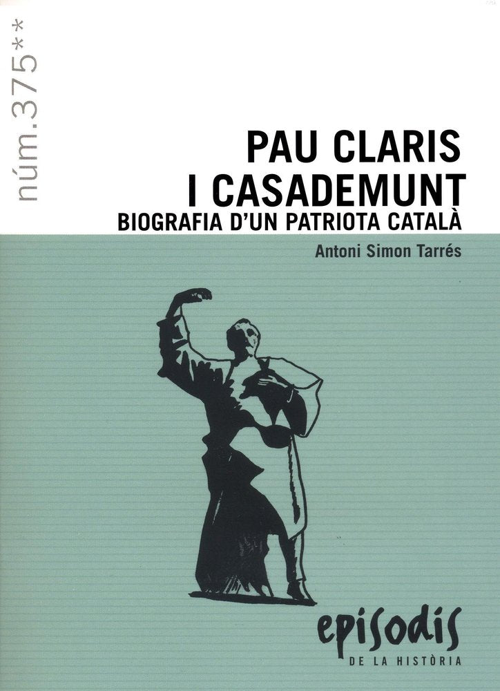 PAU CLARIS I CASADEMUNT, de SIMON TARRES, ANTONI | portada del libro