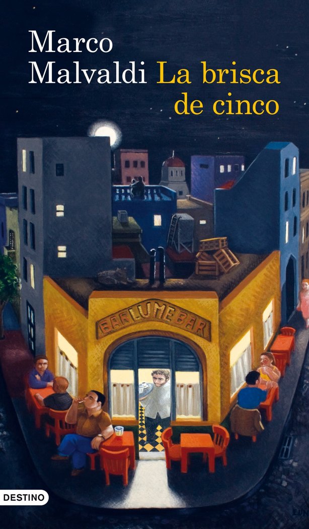 La brisca de cinco, de Malvaldi | portada del libro