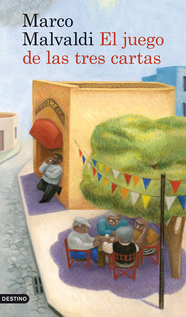 El juego de las tres cartas, de Malvaldi | portada del libro