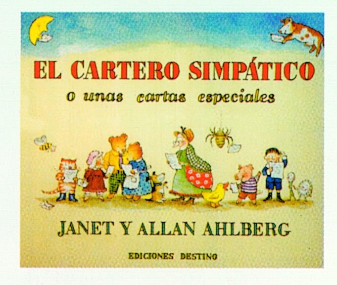 El cartero simpático, de Ahlberg | portada del libro
