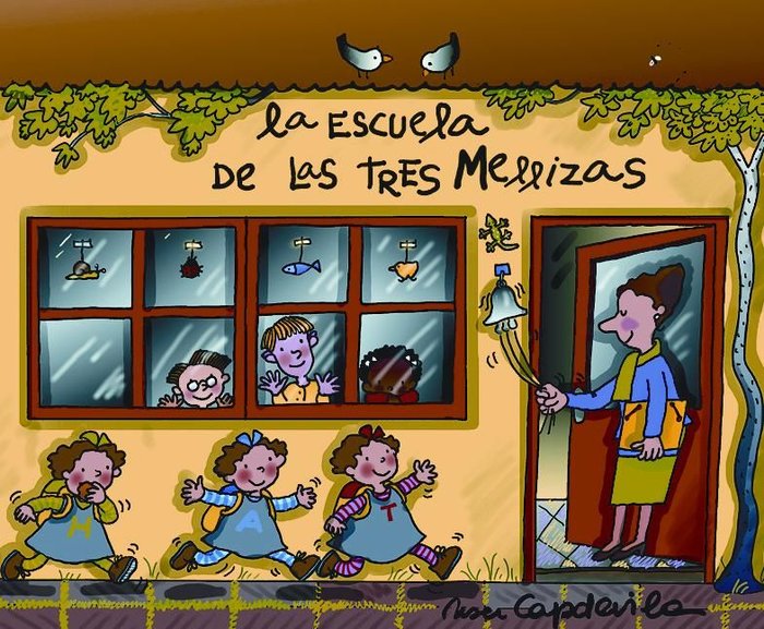 La escuela de Las Tres Mellizas, de Capdevila | portada del libro