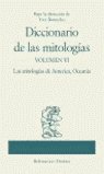 DICCIONARIO DE LAS MITOLOGIAS VI, de YVES BONNEFOY | portada del libro
