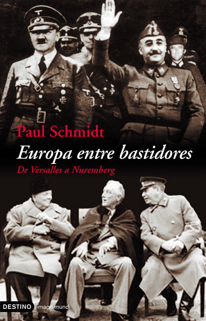 Europa entre bastidores, de Schmidt | portada del libro