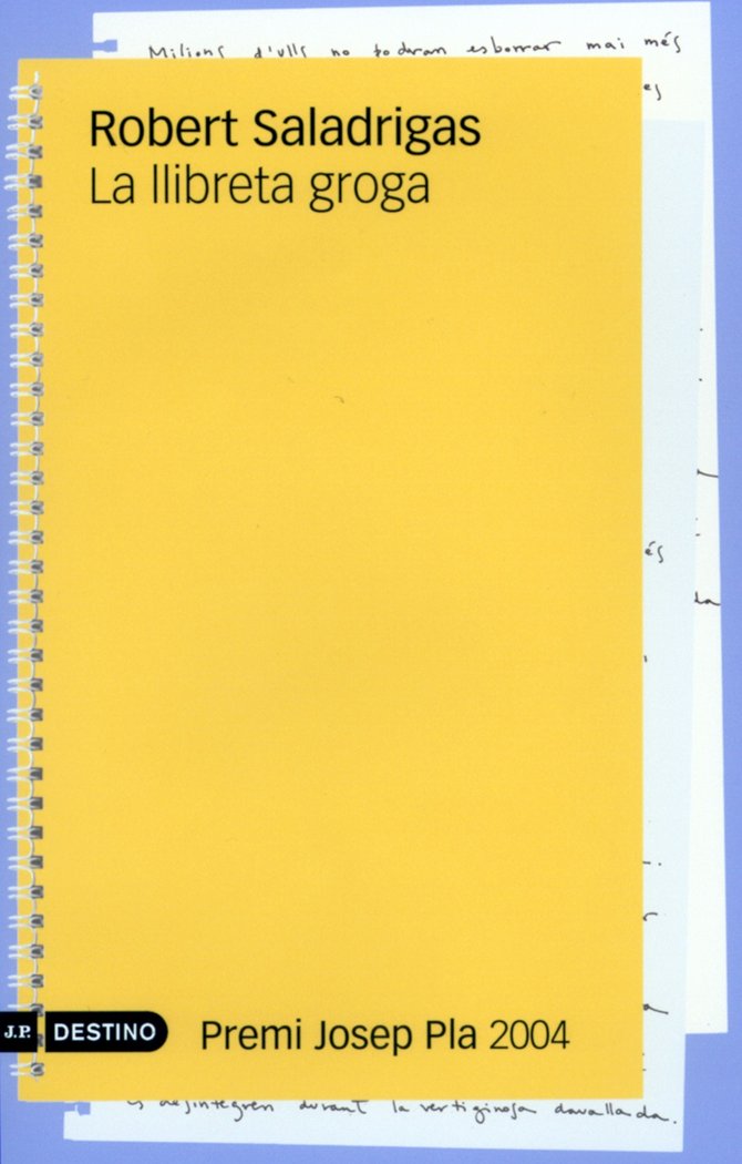 La libreta amarilla, de Saladrigas | portada del libro