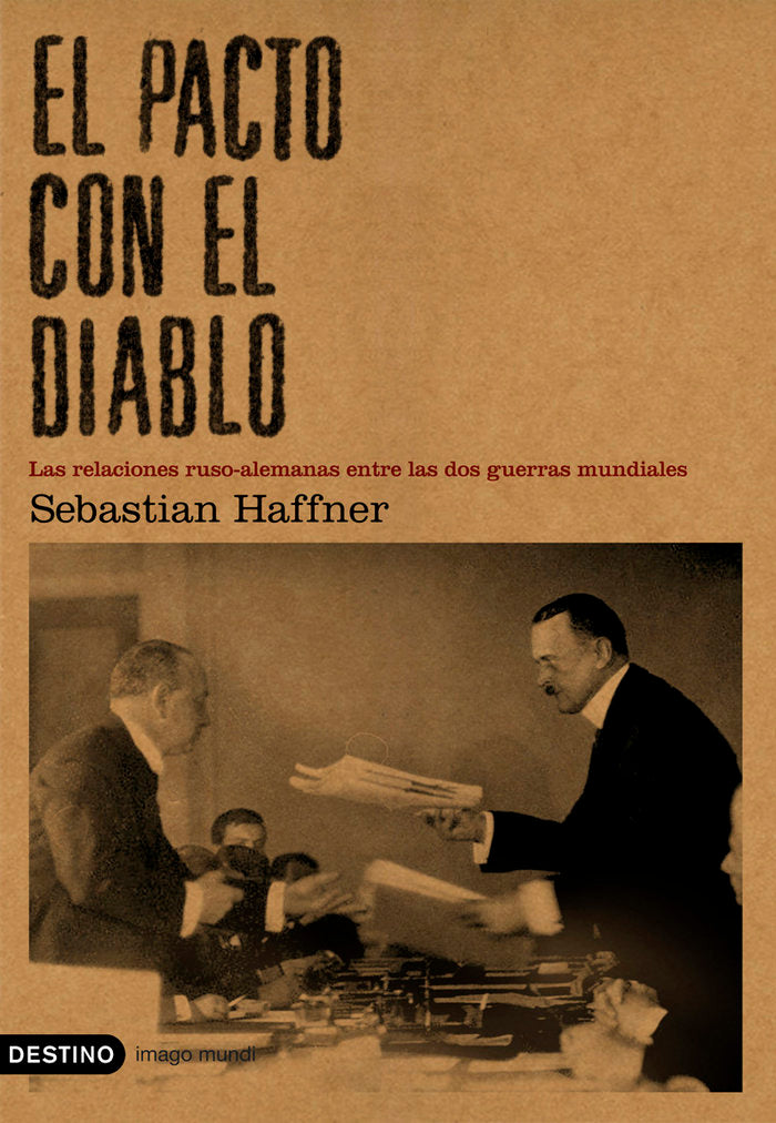 El pacto con el diablo, de Haffner | portada del libro