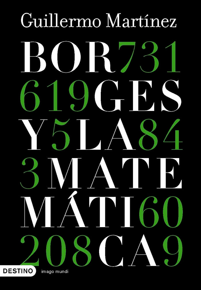 Borges y la matemática, de Martínez | portada del libro