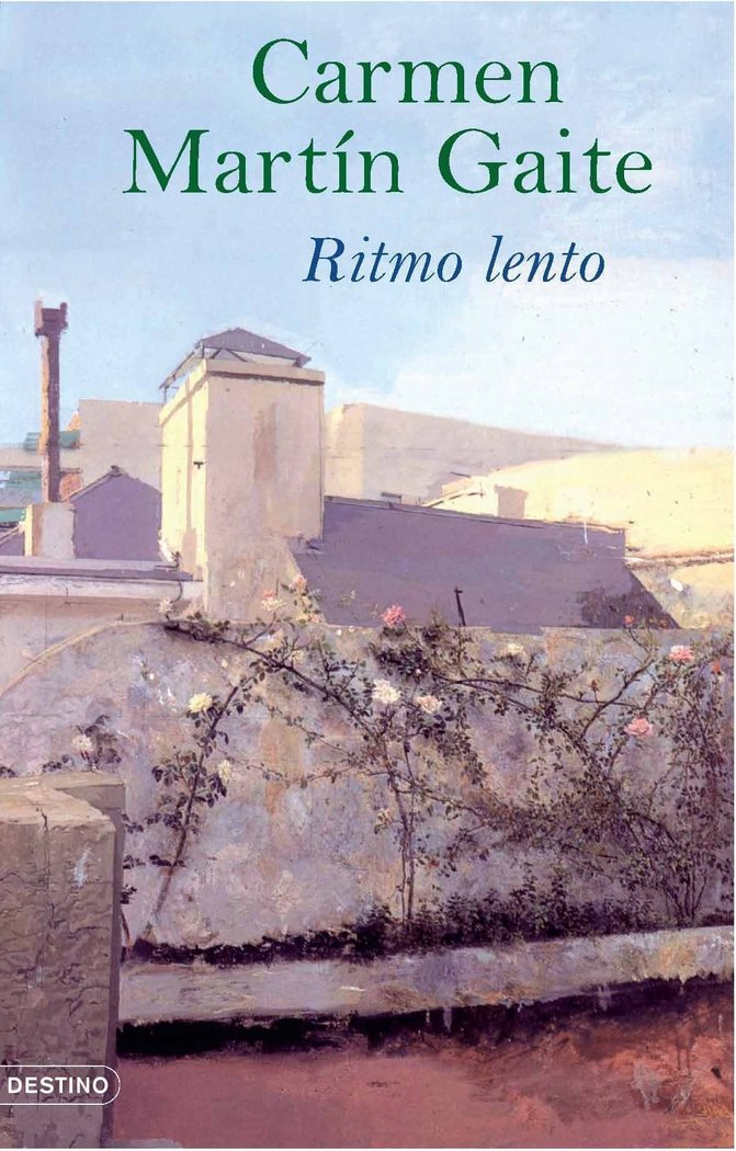 Ritmo lento, de Martín Gaite | portada del libro