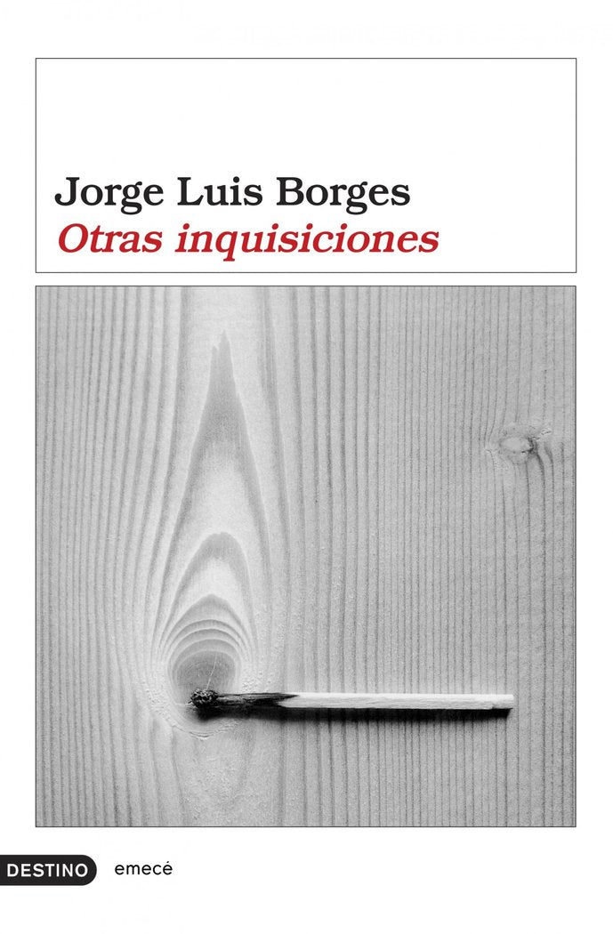 Otras inquisiciones, de Luis Borges | portada del libro