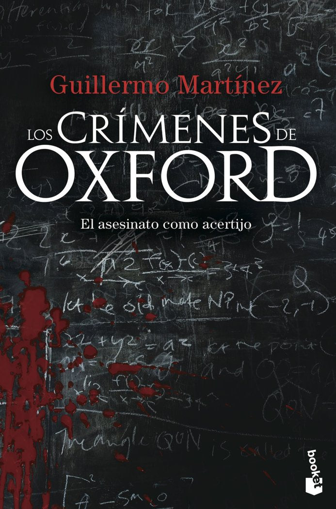 Los crímenes de Oxford, de Martínez, Guillermo | portada del libro