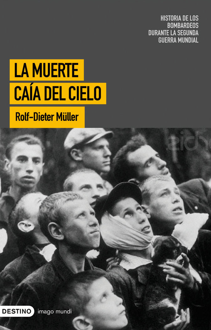 La muerte caía del cielo, de Müller | portada del libro