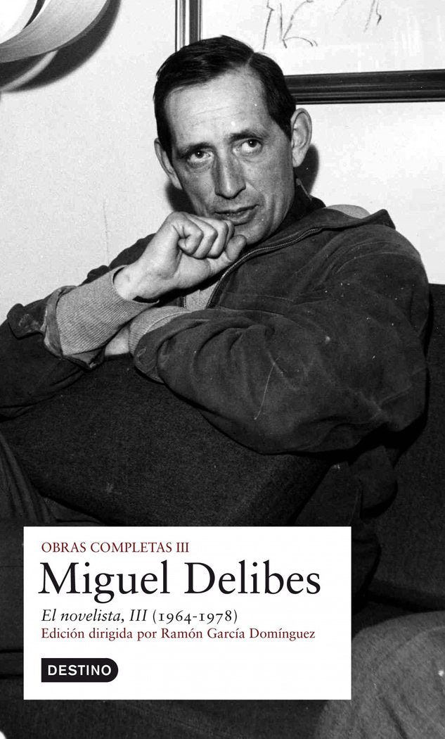 El novelista, III, de Delibes | portada del libro