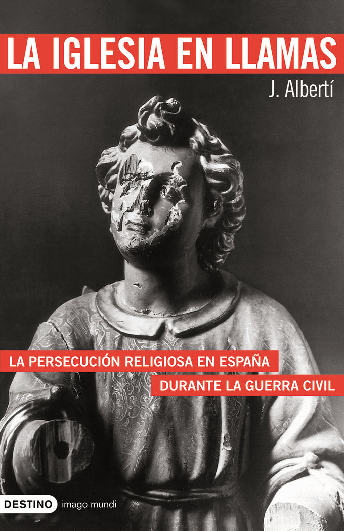 La iglesia en llamas, de Albertí | portada del libro