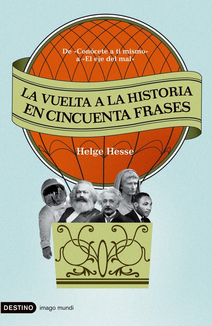La vuelta a la historia en cincuenta frases, de Hesse | portada del libro