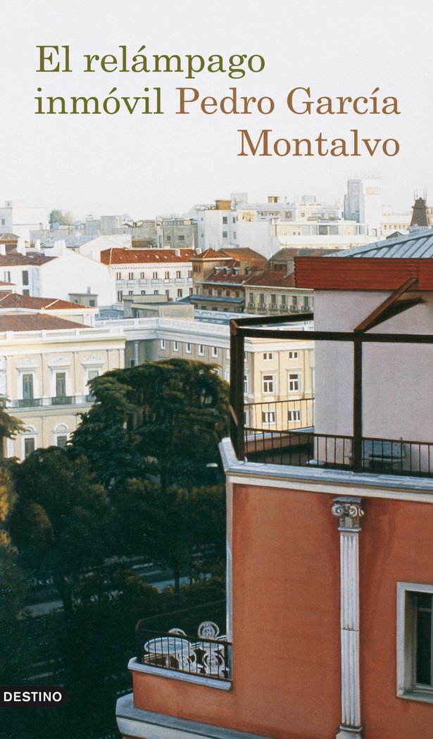 El relámpago inmóvil, de García Montalvo | portada del libro