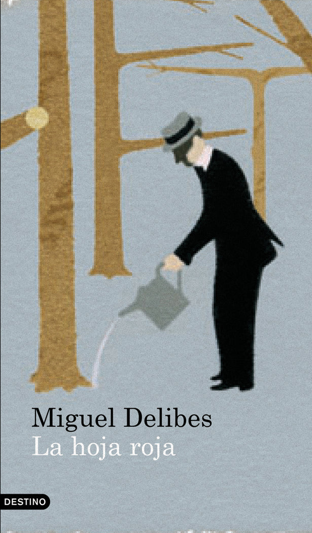 La hoja roja, de Delibes | portada del libro
