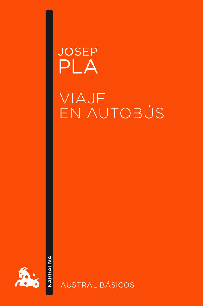 Viaje en autobús, de Pla | portada del libro