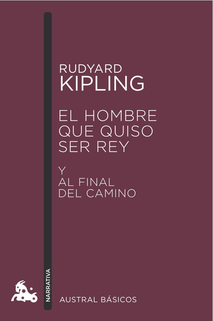 El hombre que quiso ser rey, de Kipling | portada del libro