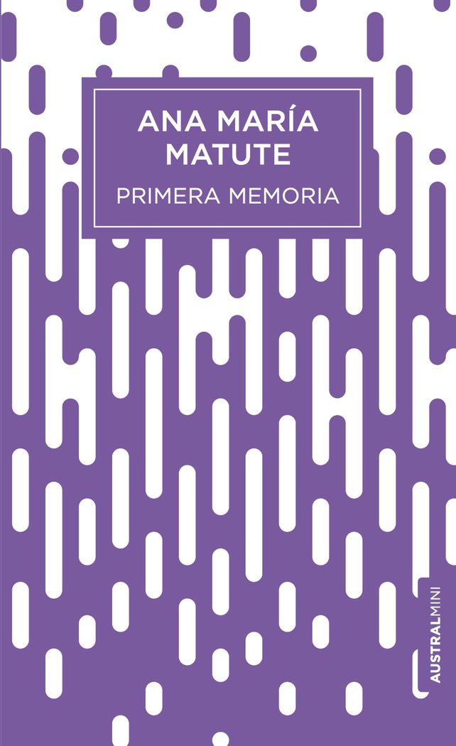 Primera memoria, de Matute | portada del libro