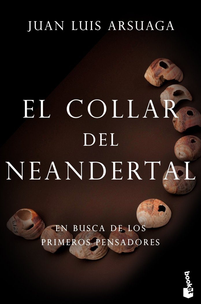 El collar del neandertal, de Arsuaga, Juan Luis | portada del libro