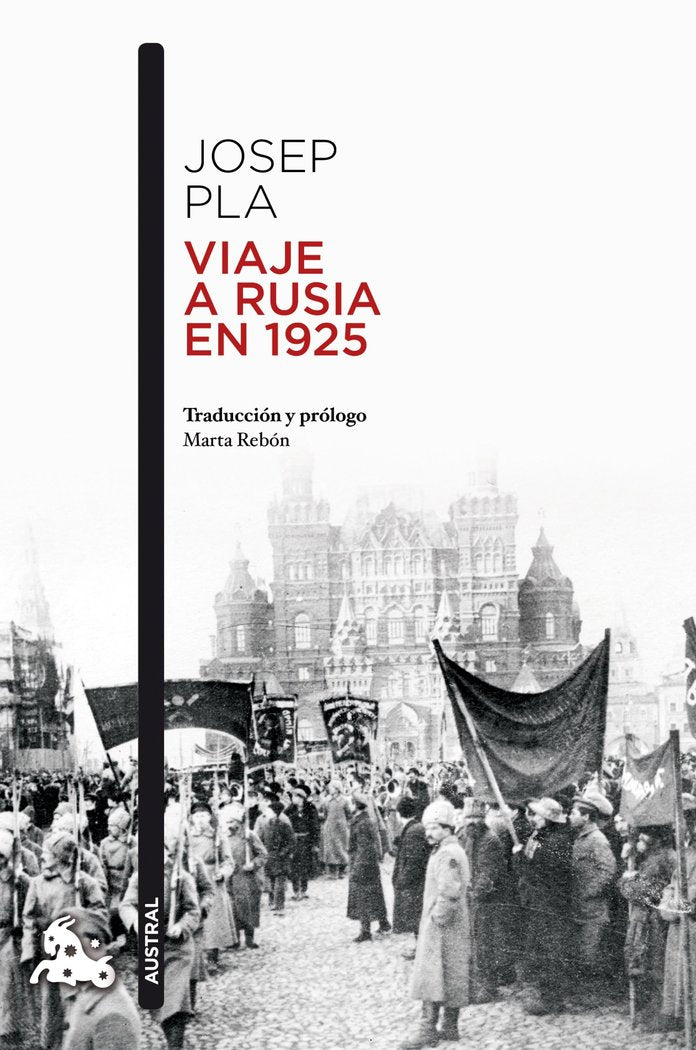 Viaje a Rusia en 1925, de Pla, Josep | portada del libro