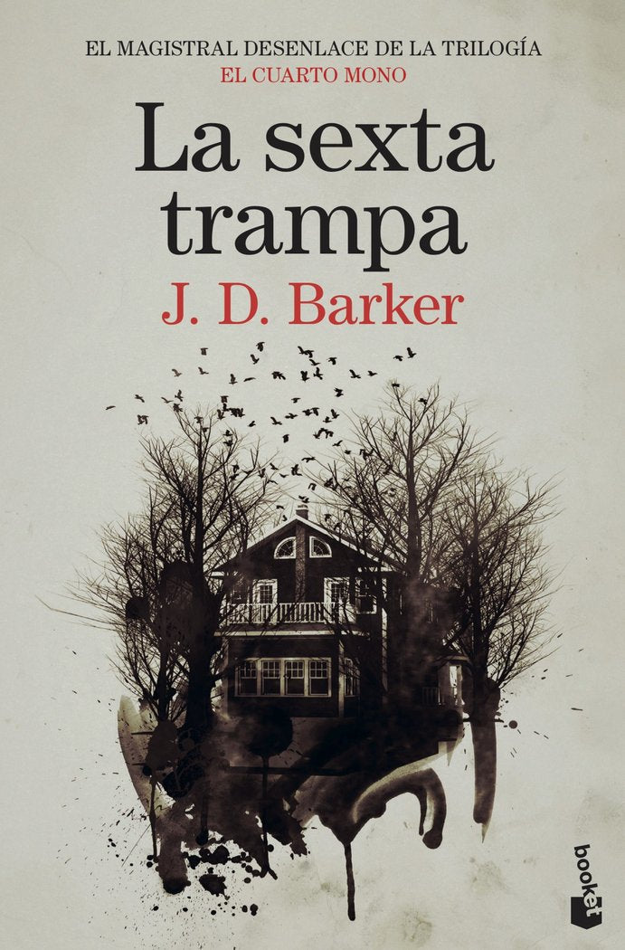 LA SEXTA TRAMPA, de J.D. BARKER | portada del libro