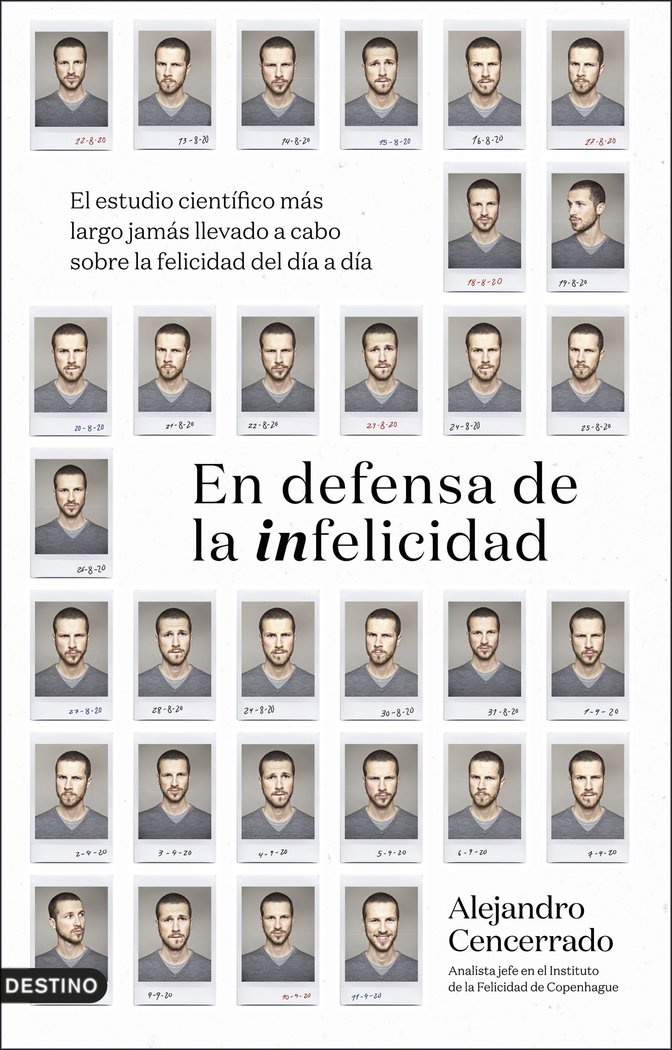 EN DEFENSA DE LA INFELICIDAD, de ALEJANDRO CENCERRADO | portada del libro