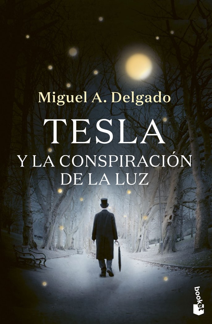 TESLA Y LA CONSPIRACION DE LA LUZ, de DELGADO, MIGUEL ANGEL | portada del libro