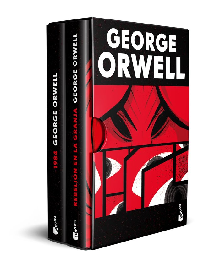 ESTUCHE GEORGE ORWELL (1984 + REBELION EN LA GRANJA), de ORWELL | portada del libro