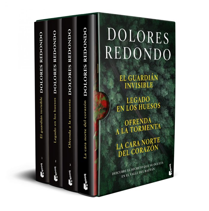 ESTUCHE TRILOGIA DEL BAZTAN LA CARA NORTE DEL CORAZON, de DOLORES REDONDO | portada del libro