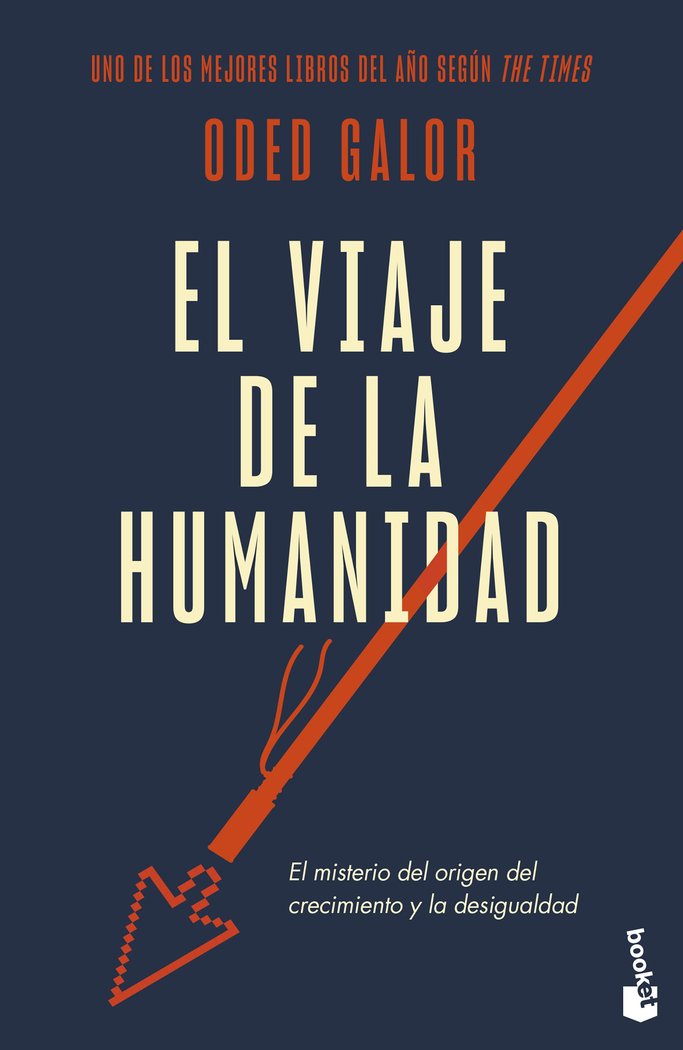 EL VIAJE DE LA HUMANIDAD, de ODED GALOR | portada del libro