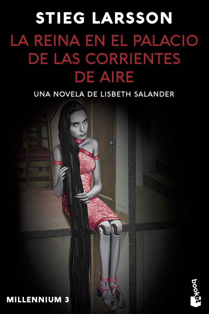 LA REINA EN EL PALACIO DE LAS CORRIENTES DE AIRE (, de STIEG LARSSON | portada del libro