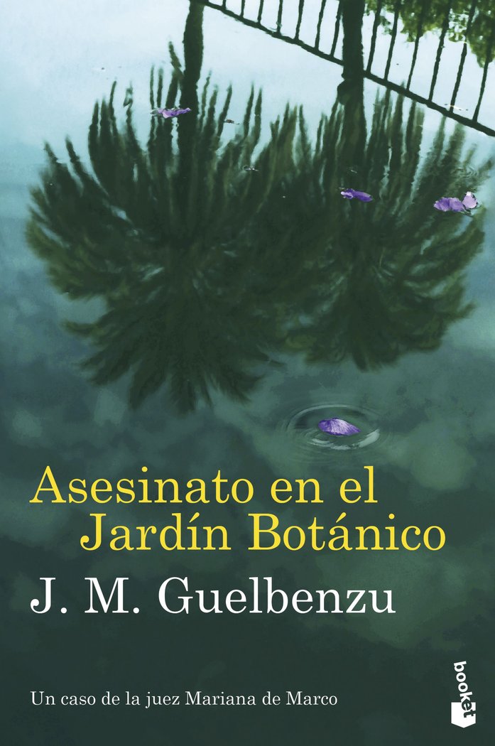 ASESINATO EN EL JARDIN BOTANICO, de J M GUELBENZU | portada del libro