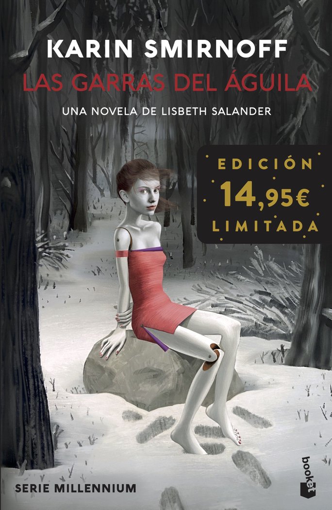 LAS GARRAS DEL AGUILA: UNA NOVELA DE LISBETH SALANDER (SERIE MILLENNIUM), de SMIRNOFF, KARIN | portada del libro