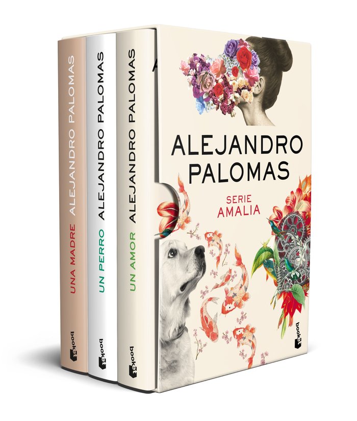 Estuche Serie Amalia, de ALEJANDRO PALOMAS | portada del libro