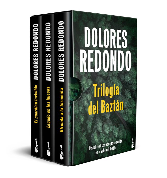 ESTUCHE TRILOGIA DEL BAZTAN, de DOLORES REDONDO | portada del libro