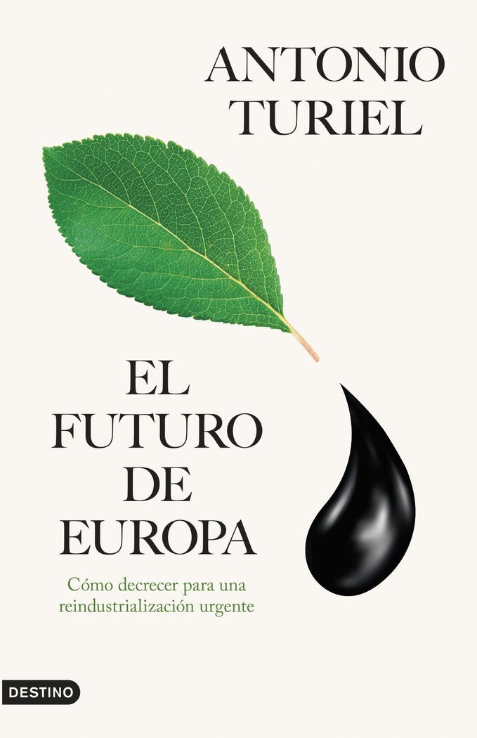 EL FUTURO DE EUROPA, de ANTONIO TURIEL | portada del libro