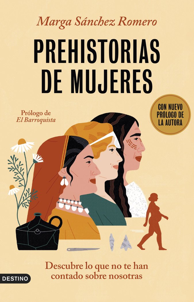 Prehistorias de mujeres, de MARGA SANCHEZ ROMERO | portada del libro